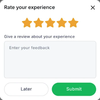 Senvia aplikacija, ocjena i recenzija nakon završene dostave